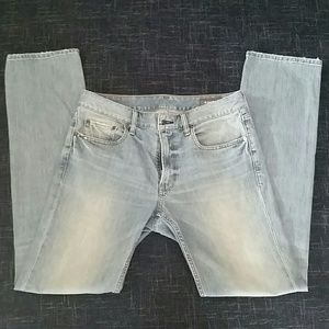 Bonobos Light Wash Blue Jeans Straight 32x34